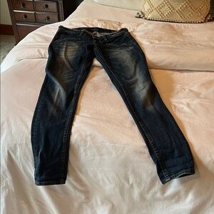 VIGOSS Dark Wash Skinny Denim Jeans